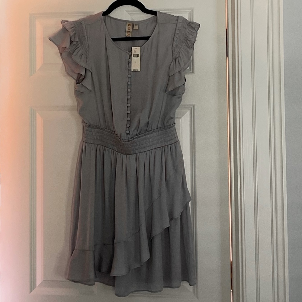 Dolan by Anthropology - Gray Flowy Dress